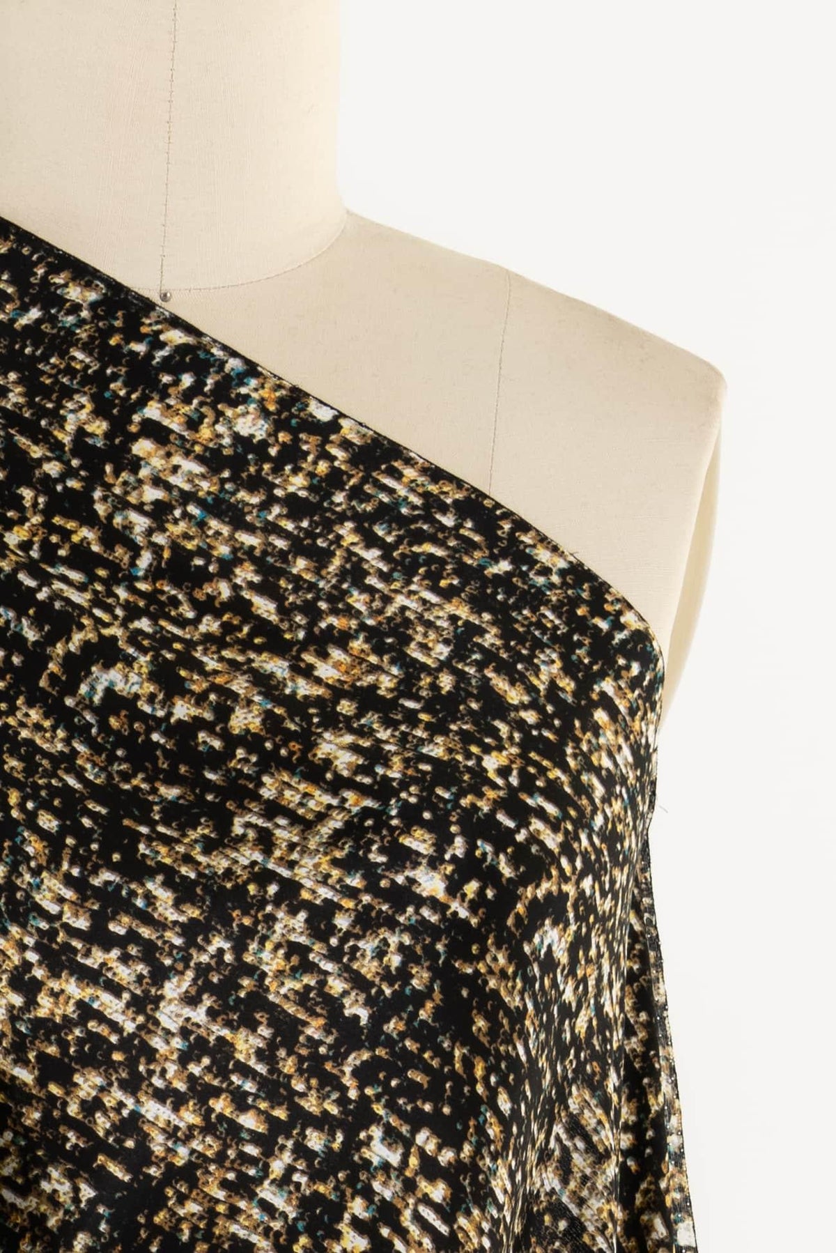 Faux Sequins Silk Woven - Marcy Tilton Fabrics