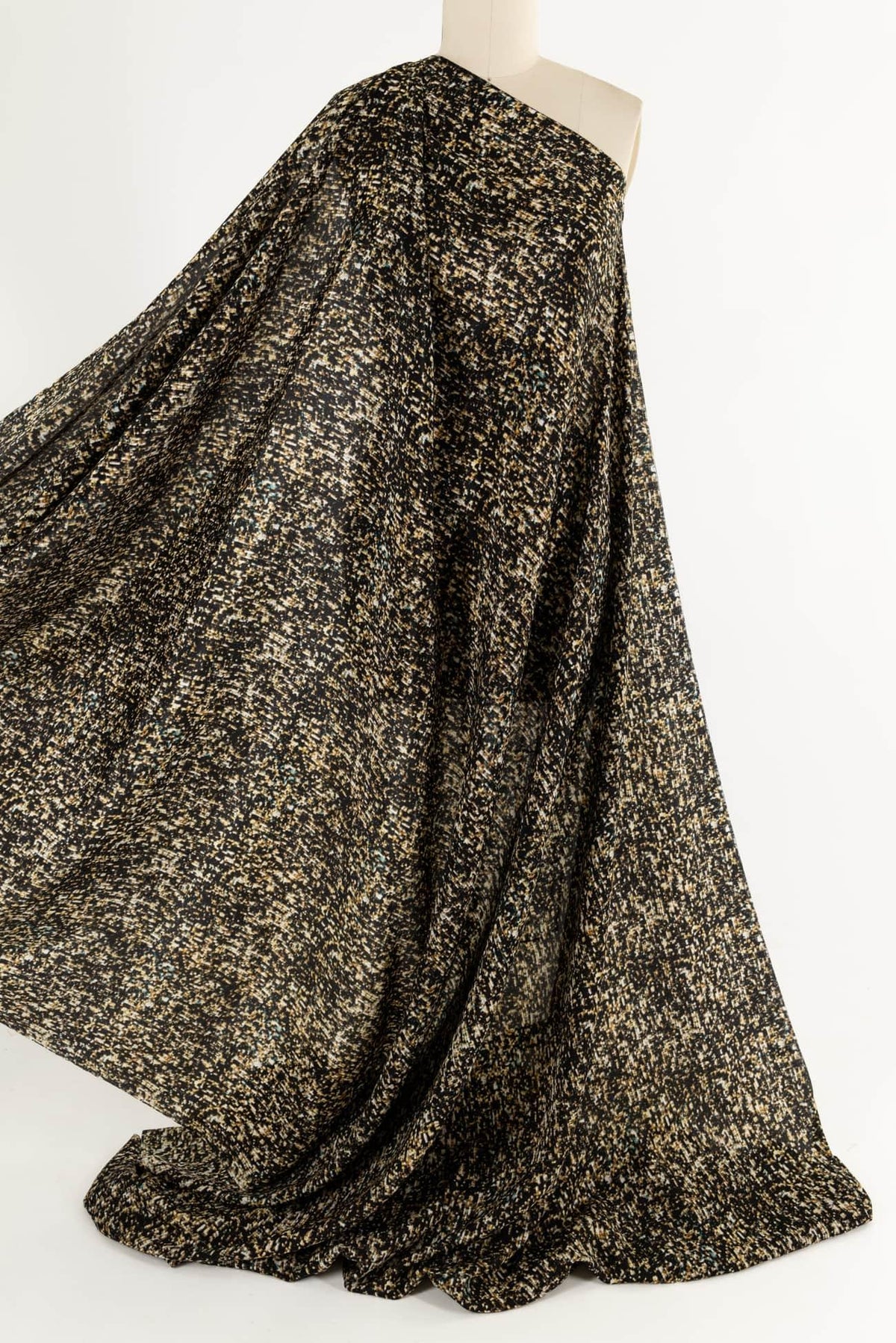 Faux Sequins Silk Woven - Marcy Tilton Fabrics