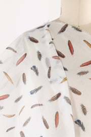 Feather Drift Italian Cotton Blend Woven