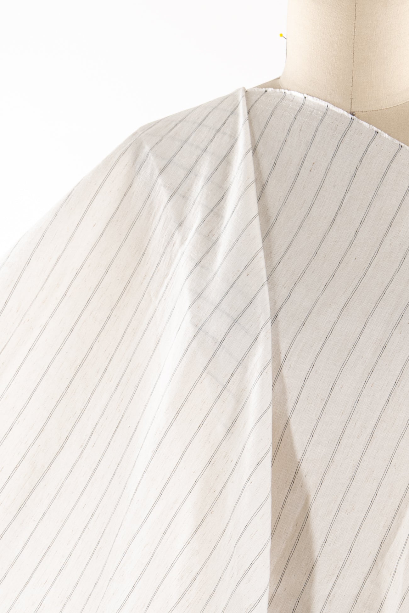 Fine Line Stripe Rayon Woven