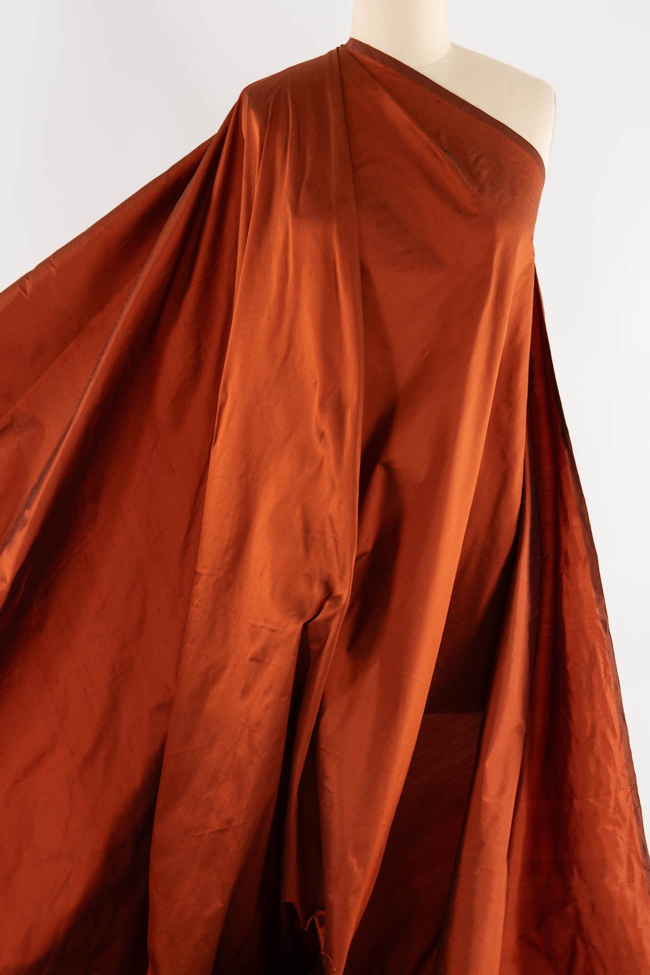 Flame Silk Dupioni Woven