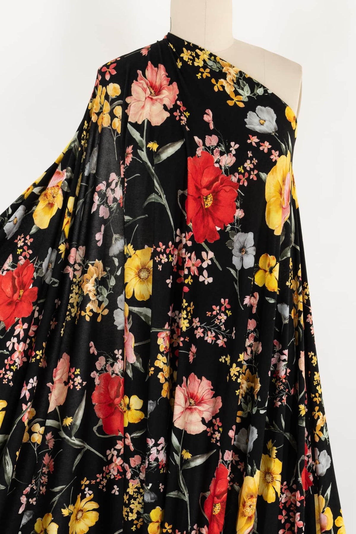 Fleur Italian Viscose Knit - Marcy Tilton Fabrics