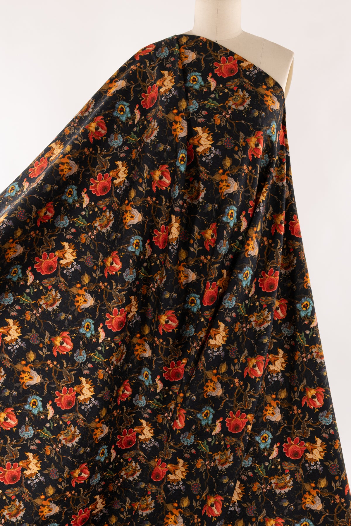 Florentine Evening Italian Cotton Jacquard Woven