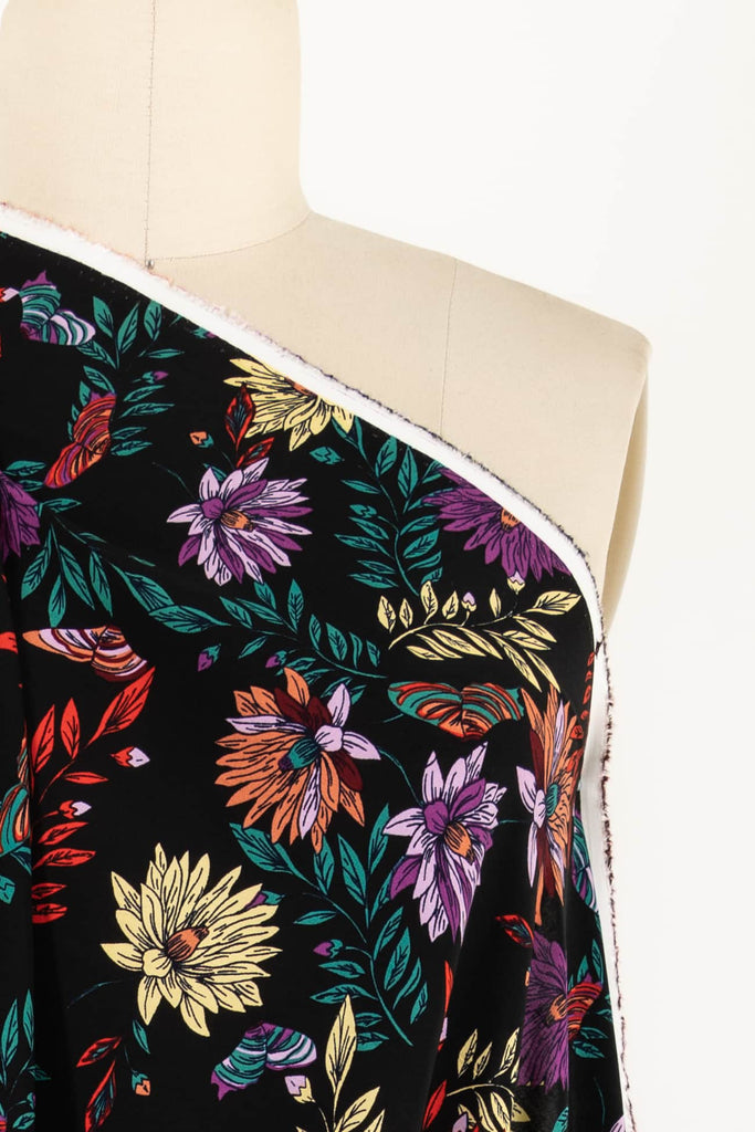 Floriana Rayon Challis Woven - Marcy Tilton Fabrics