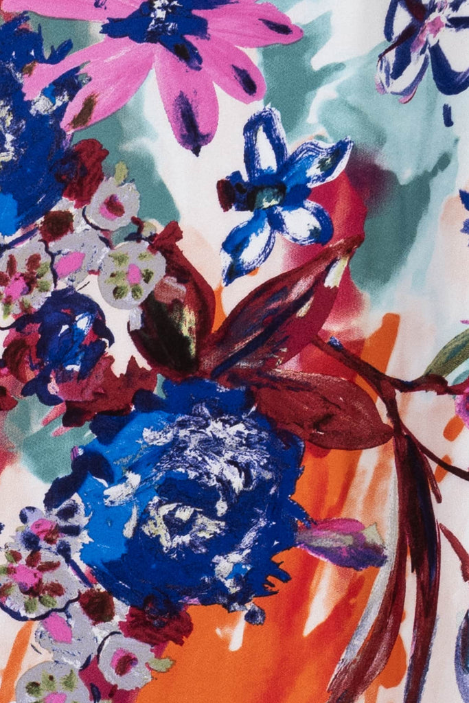 Flower Bomb Rayon Woven - Marcy Tilton Fabrics