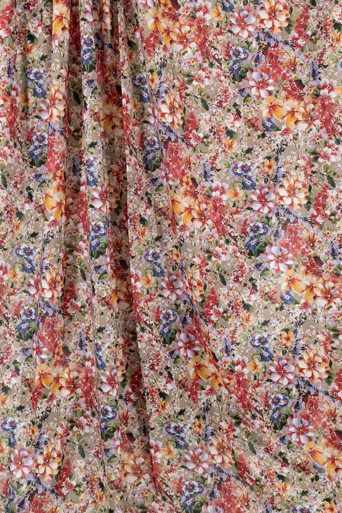 Flower Show Italian Cotton - Marcy Tilton Fabrics