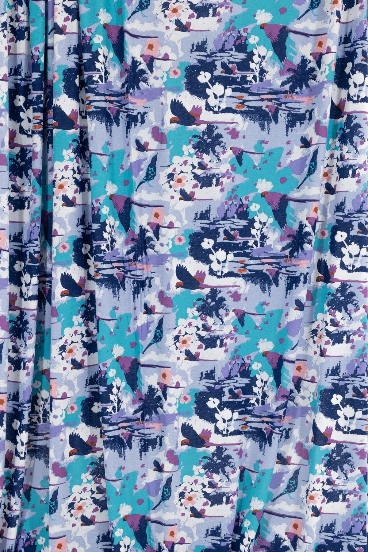 Fly Over Cotton Knit - Marcy Tilton Fabrics