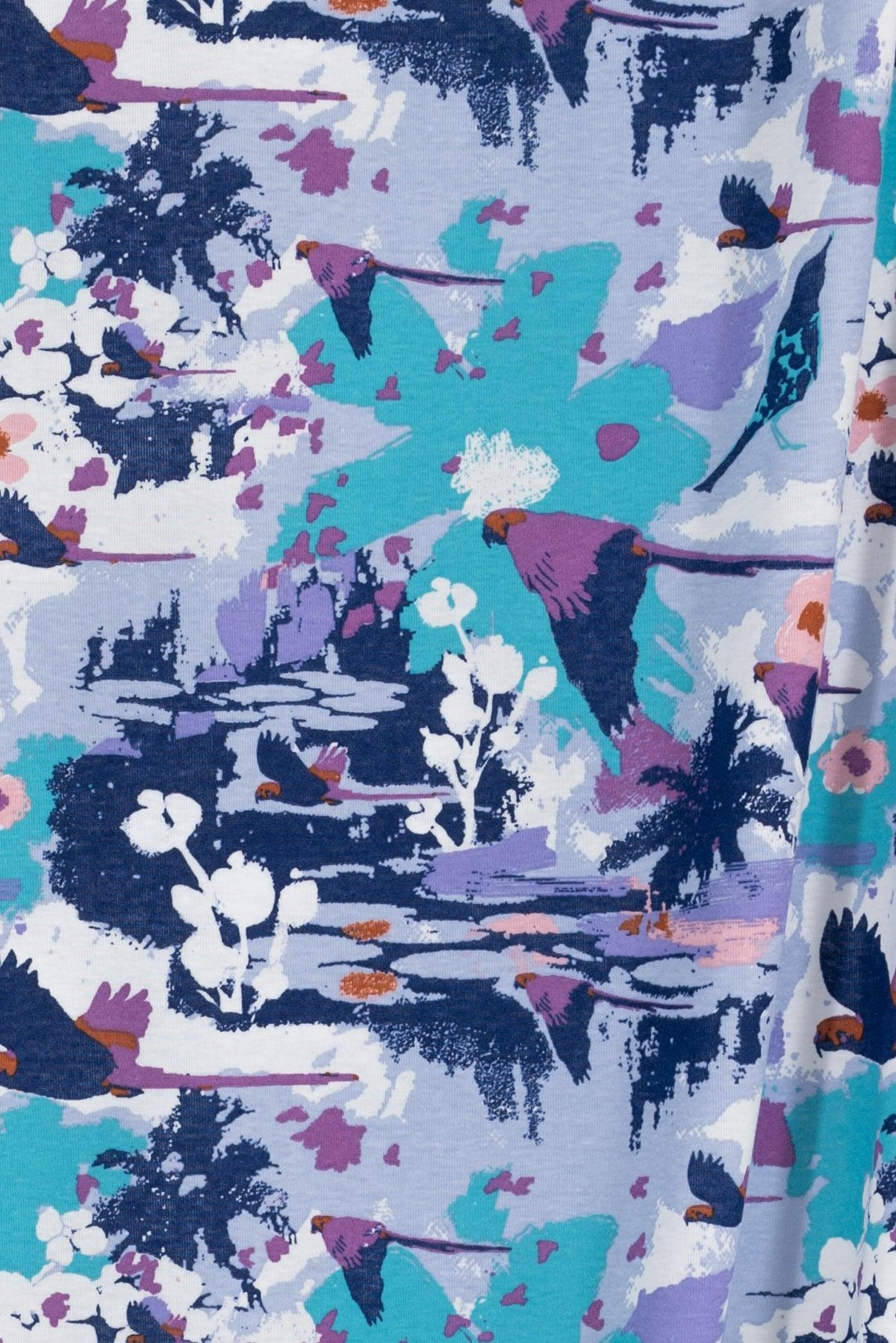 Fly Over Cotton Knit - Marcy Tilton Fabrics