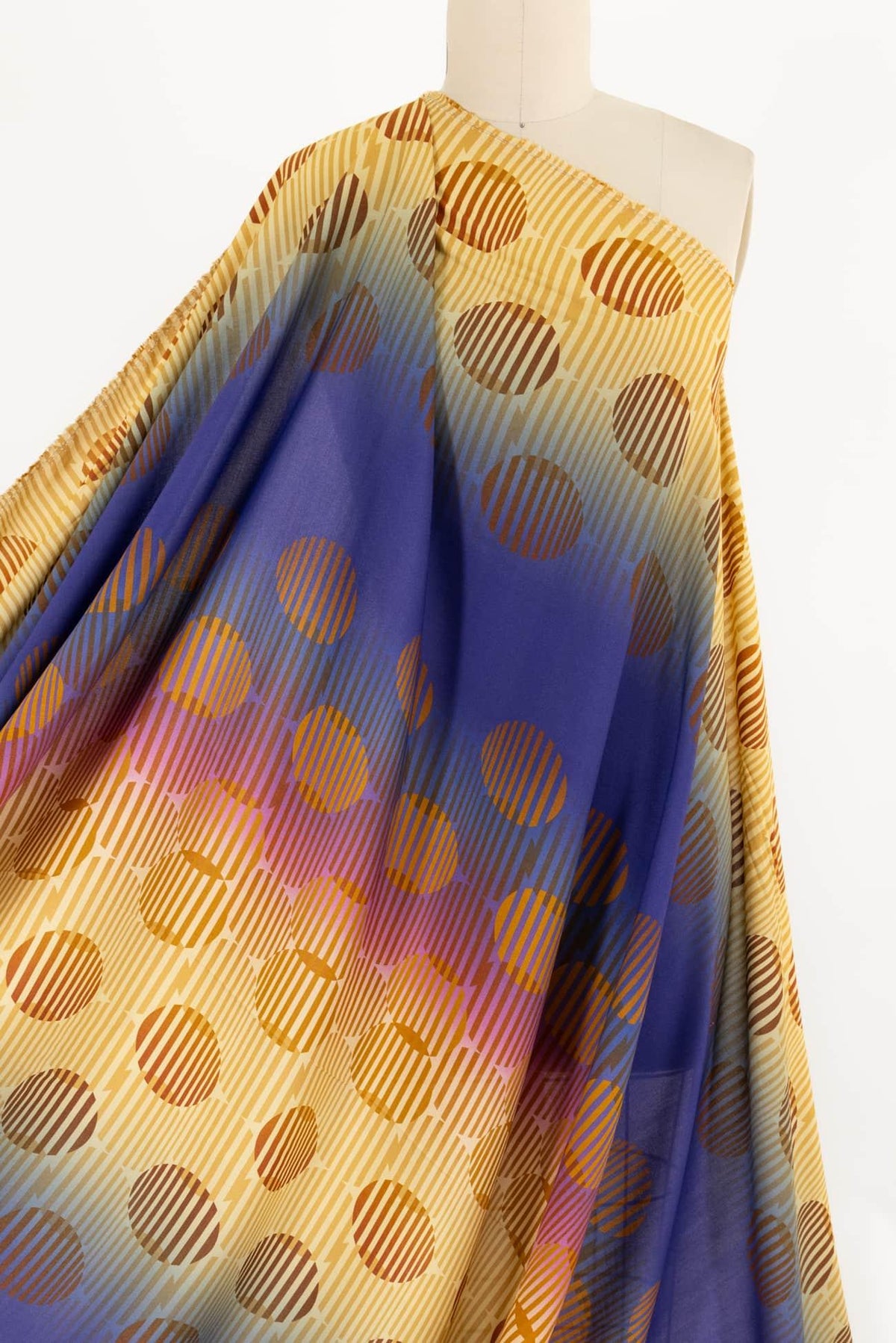 Folderol Italian Viscose Crepe Woven - Marcy Tilton Fabrics