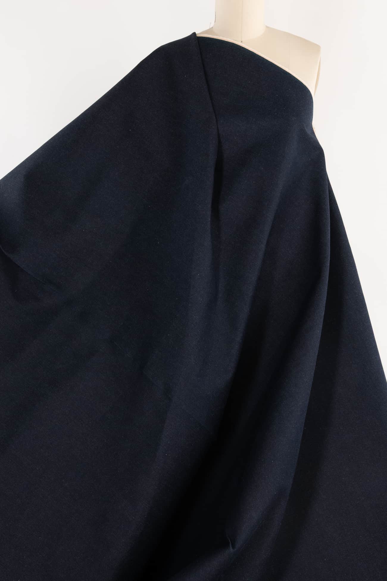 Fonda Blue Italian Cotton Denim Woven