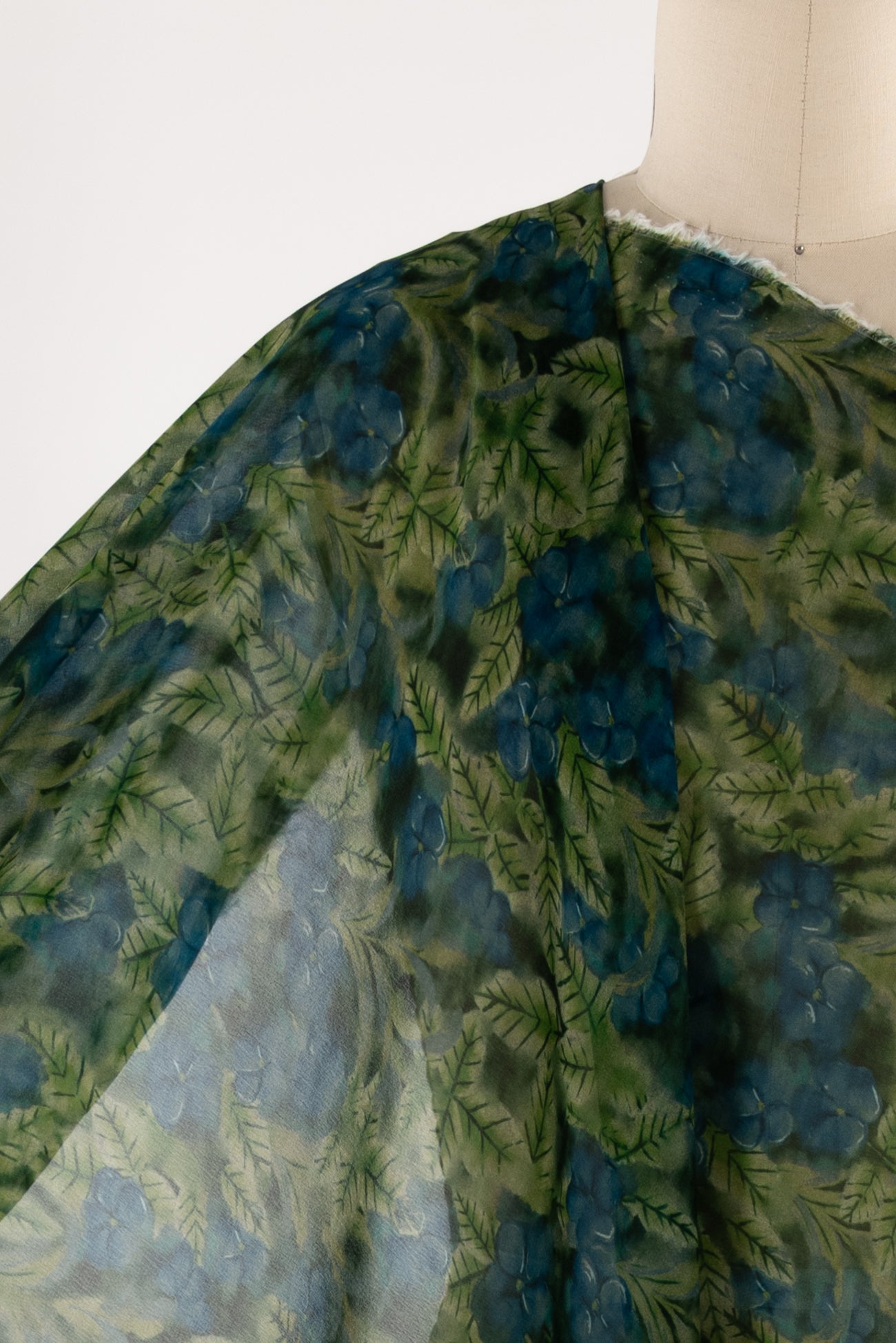 Forget Me Not Italian Viscose Georgette Woven