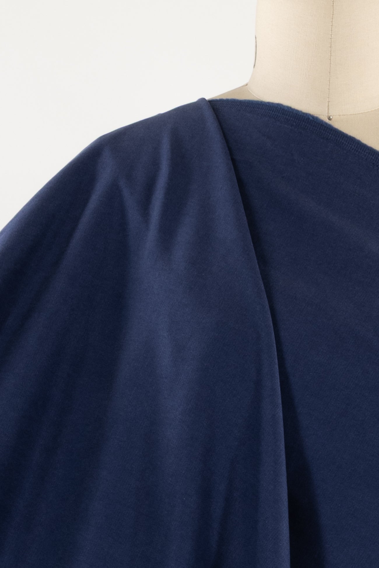 French Blue Tencel/Cotton Woven