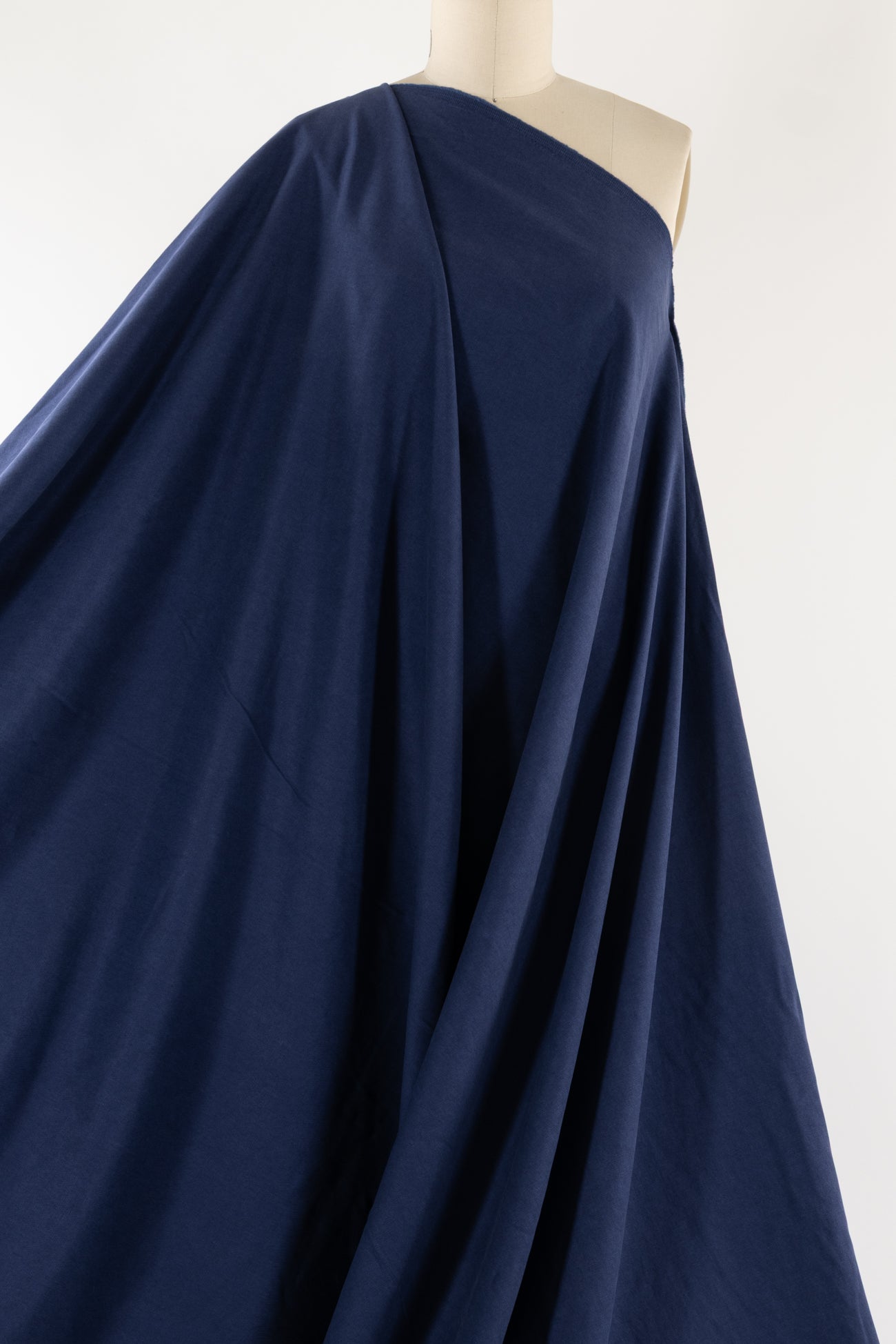 French Blue Tencel/Cotton Woven