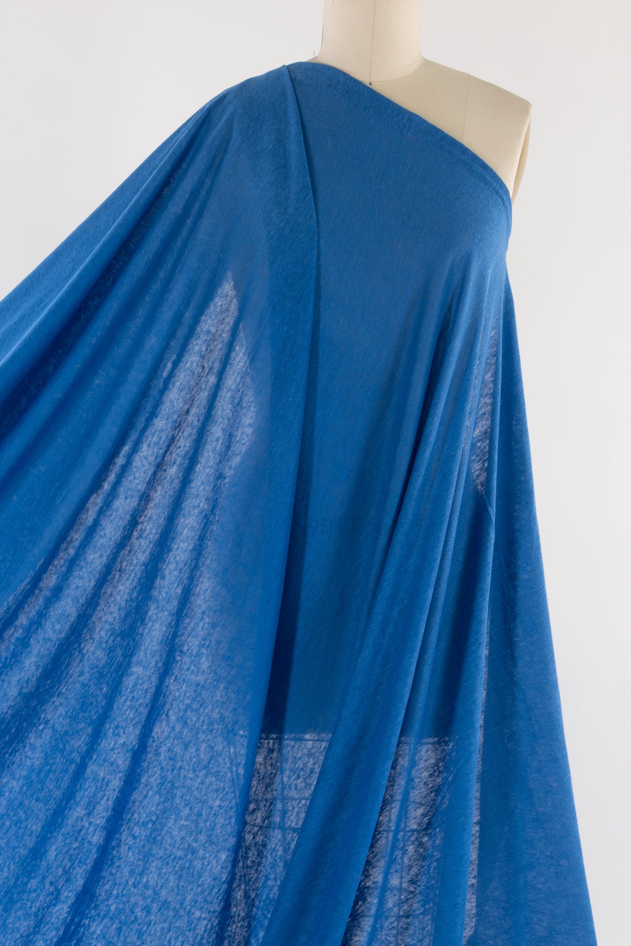 French Blue Linen Knit