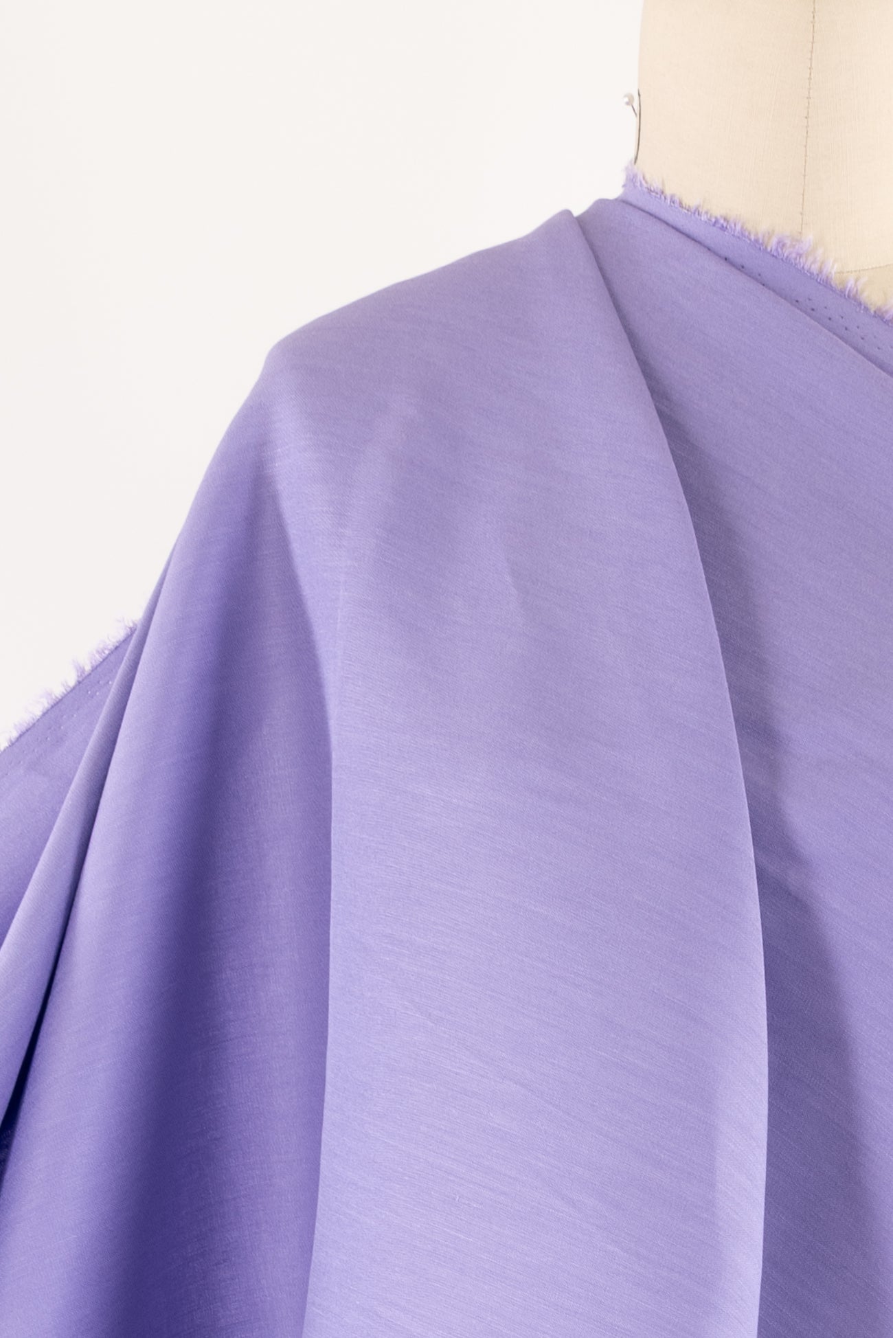 French Lilac Euro Stretch Linen Woven