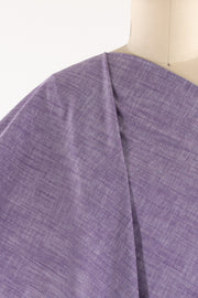 French Lilac Linen Woven