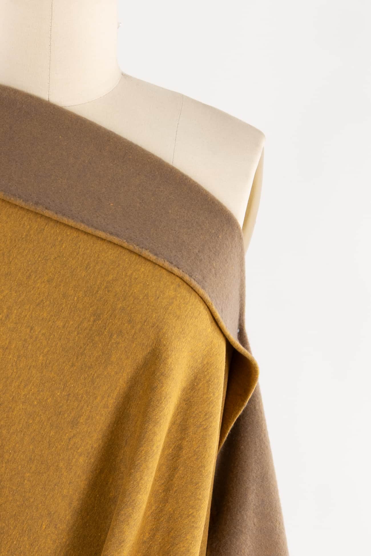 French Mustard Danish Cotton Blend Fleece Knit – Marcy Tilton Fabrics