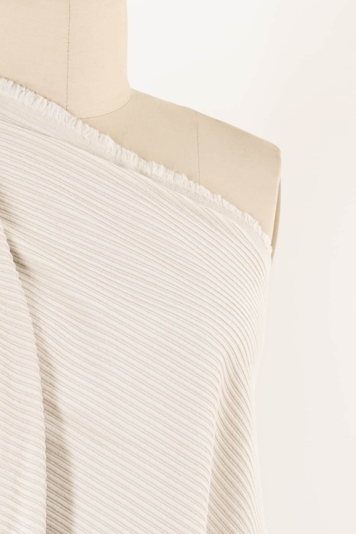 French Vanilla Italian Cotton Corduroy