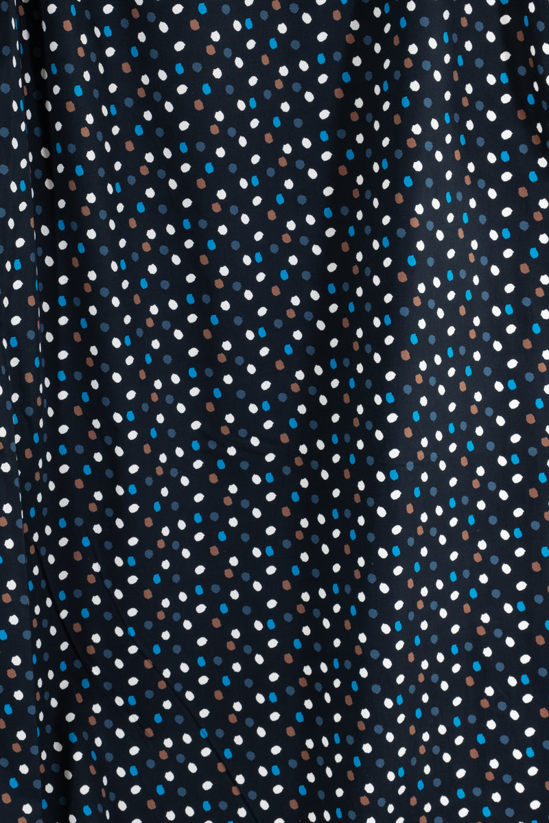 Frolic Dots Italian Stretch Cotton Woven