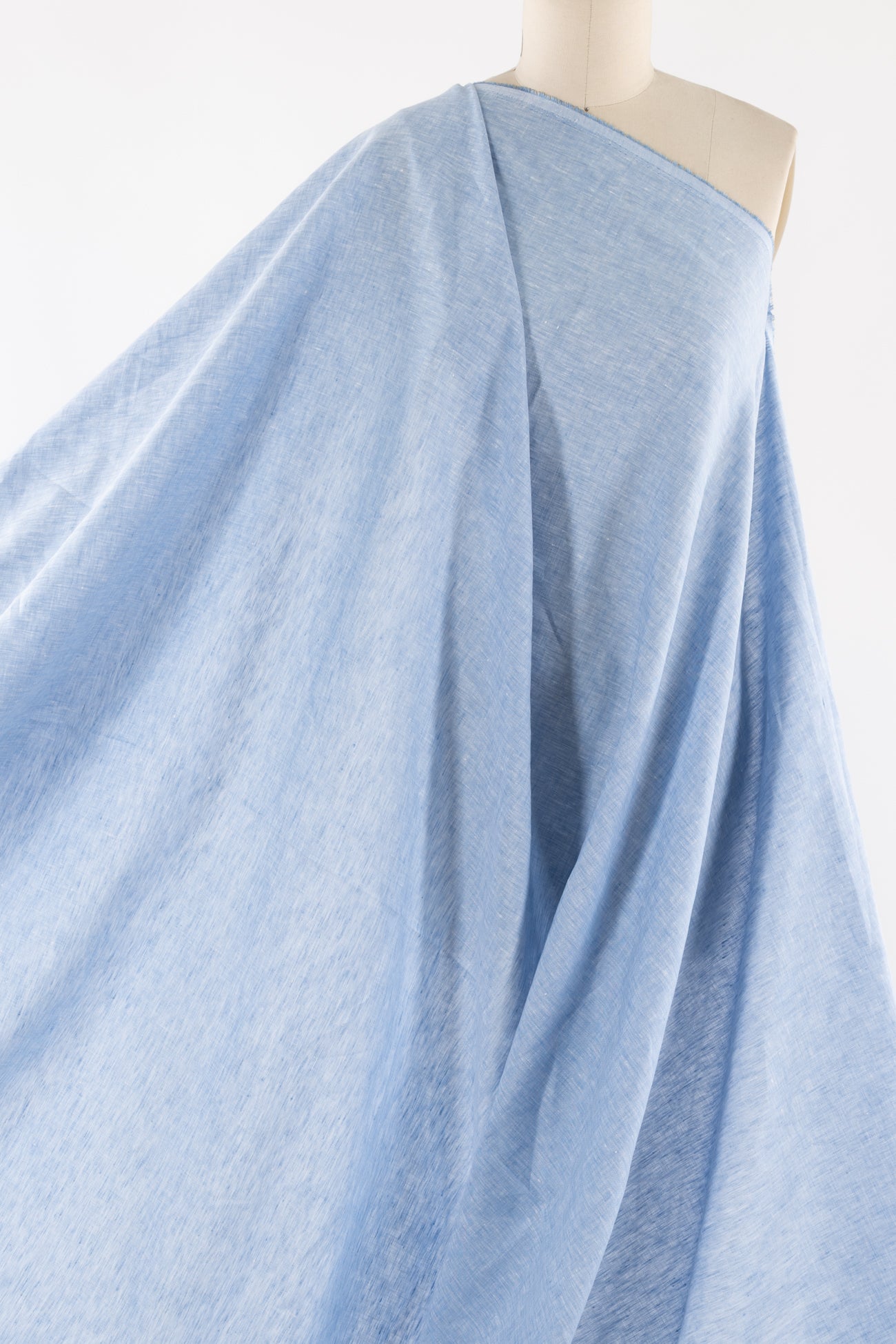 Frost Blue Linen Woven
