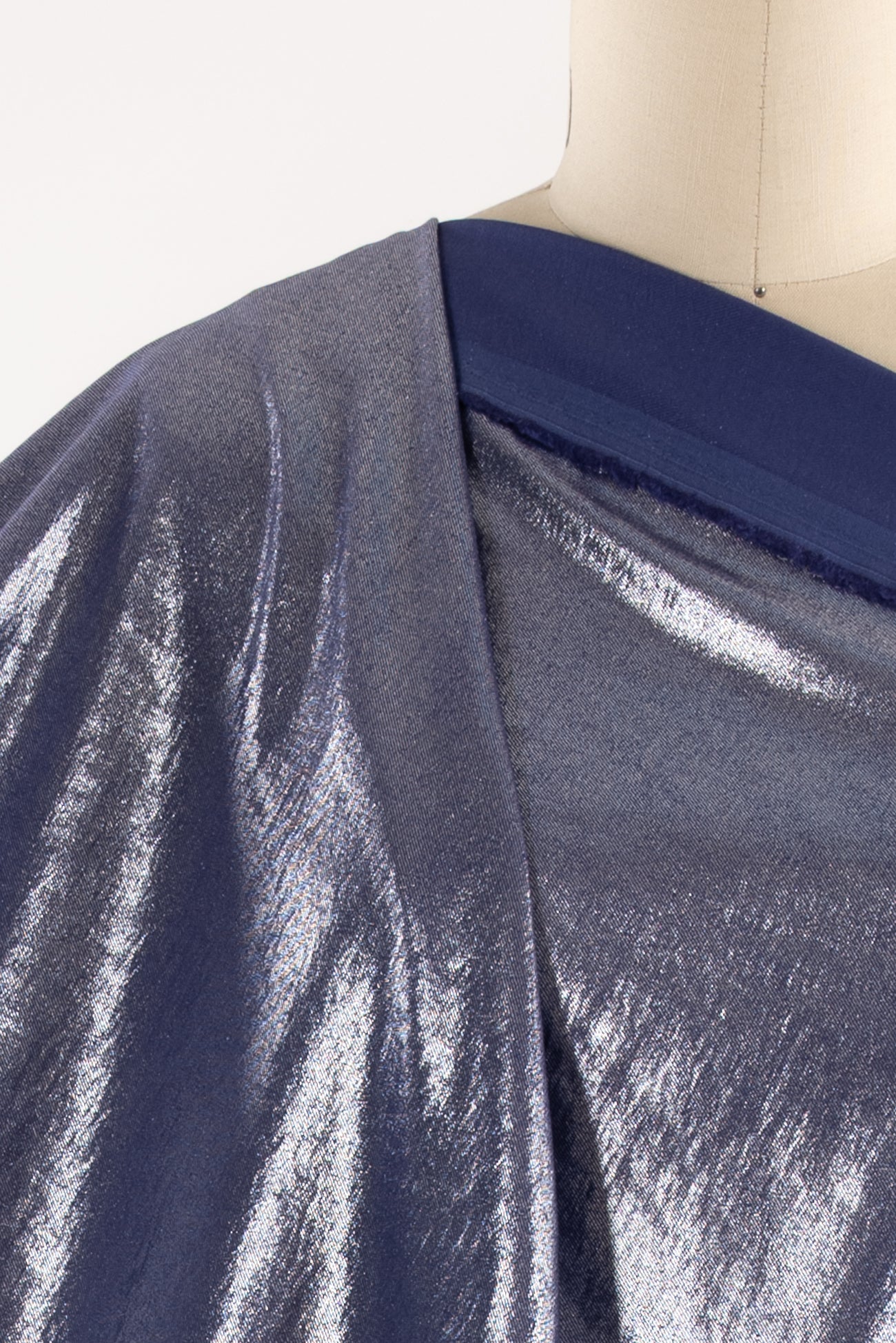 Frosted Periwinkle Rayon Woven