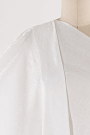 Frost White Damask Japanese Cotton Woven