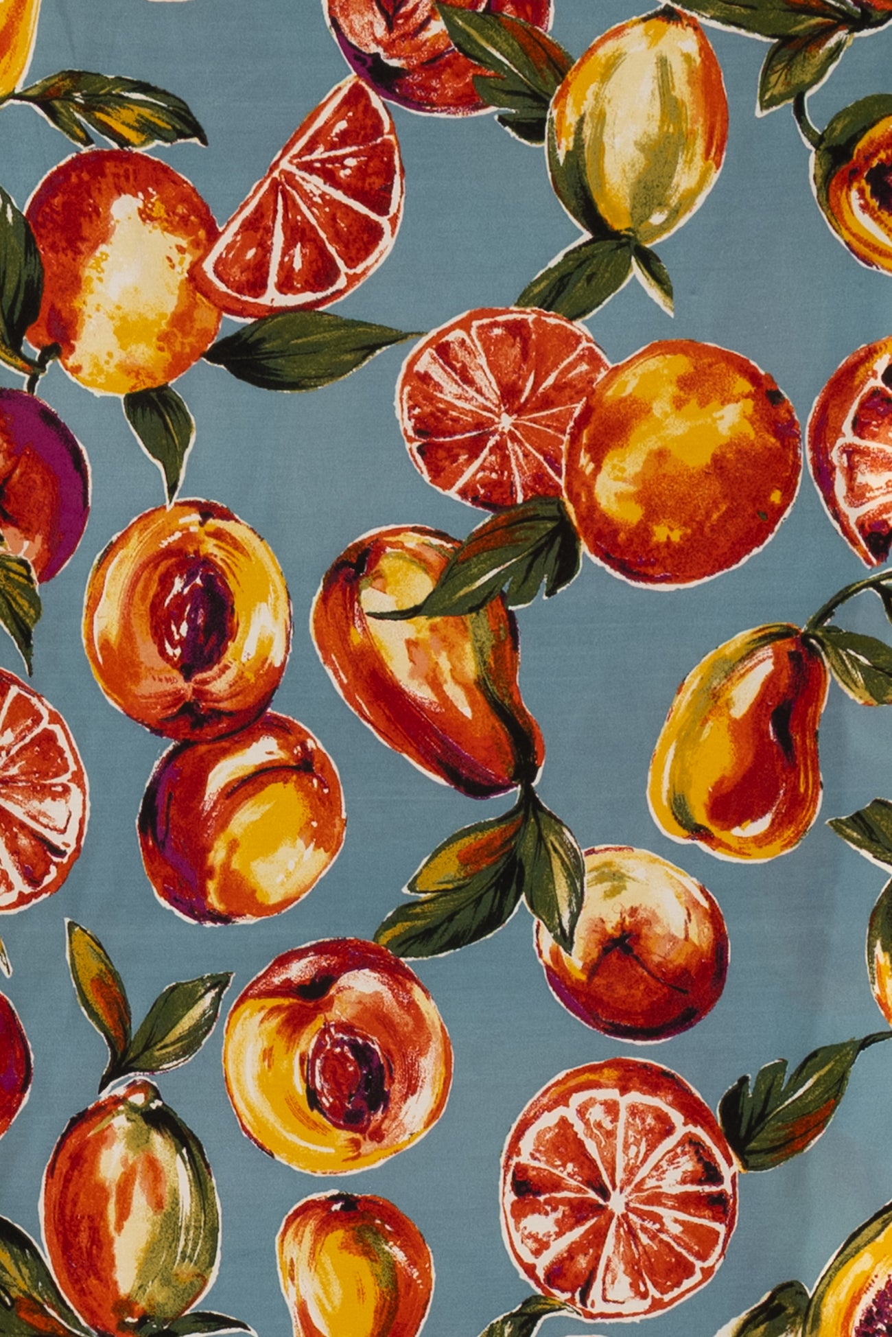 Fruit Salad Cotton/Rayon Woven