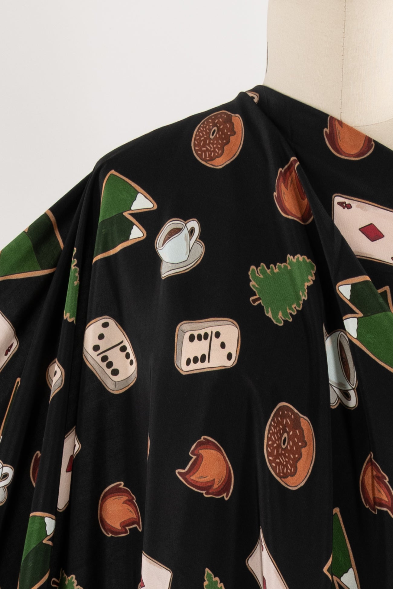 Game Night Italian Viscose Woven