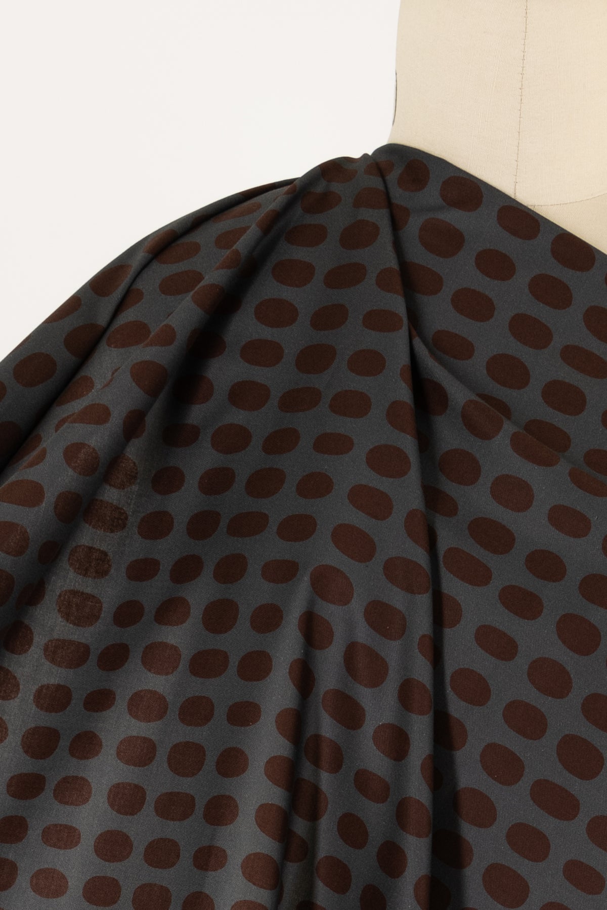 Garnet Dots Cotton Woven