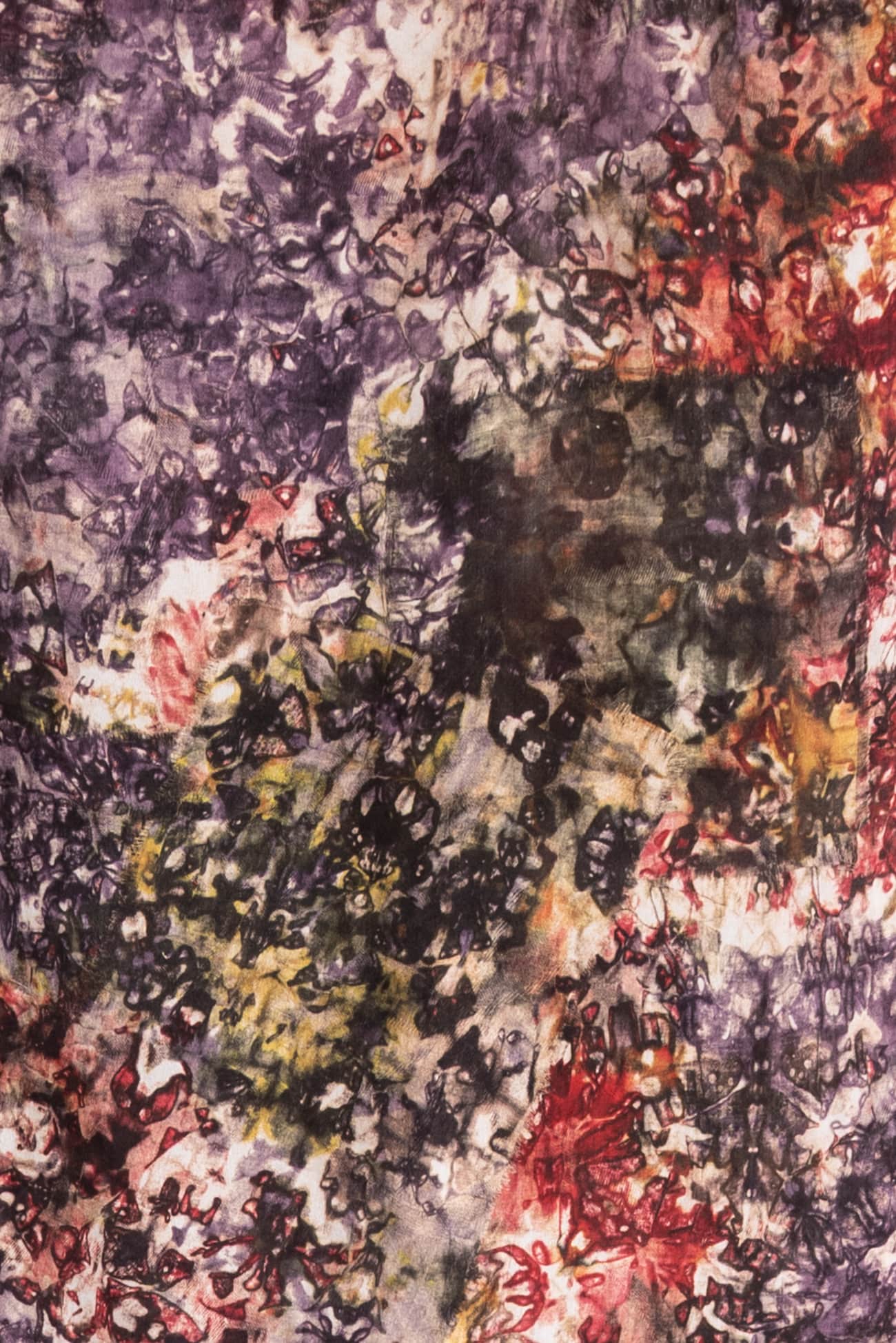 Gem Show Silk Charmeuse Woven