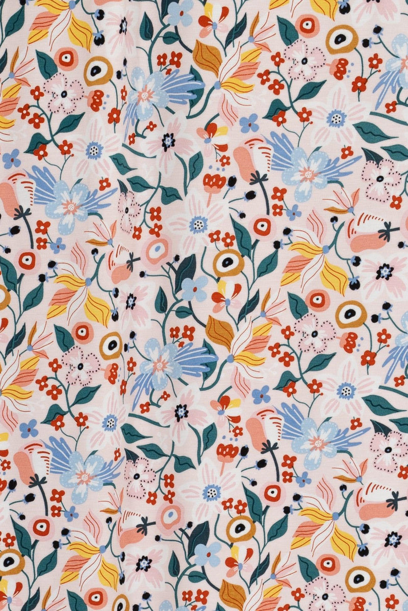 Gentle Bouquet Rayon Knit - Marcy Tilton Fabrics