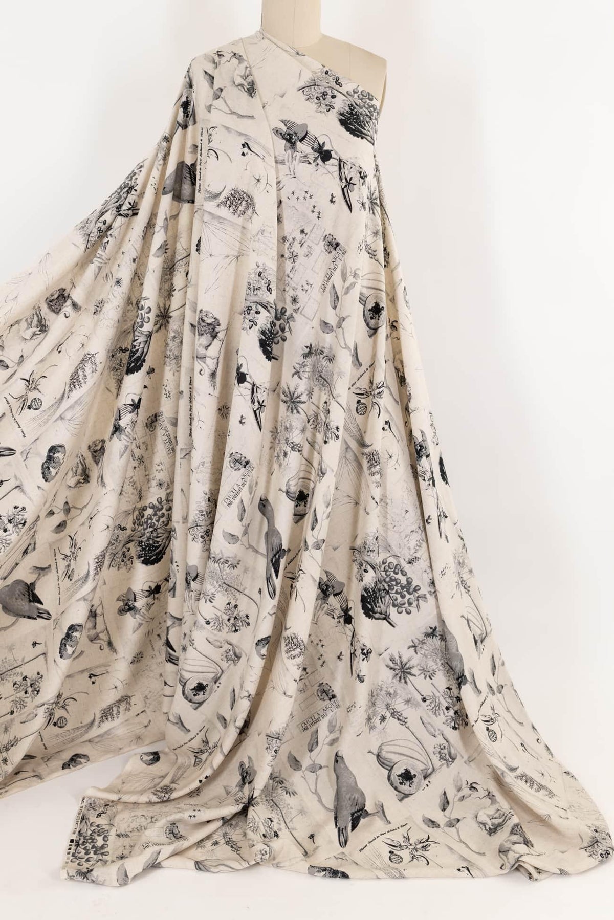Gloria's Garden Rayon/Linen Woven - Marcy Tilton Fabrics