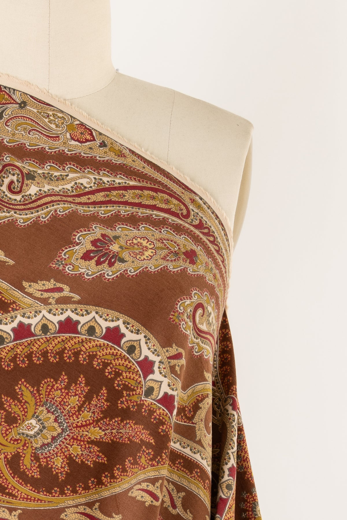 Golden Hour Paisley Stretch Woven