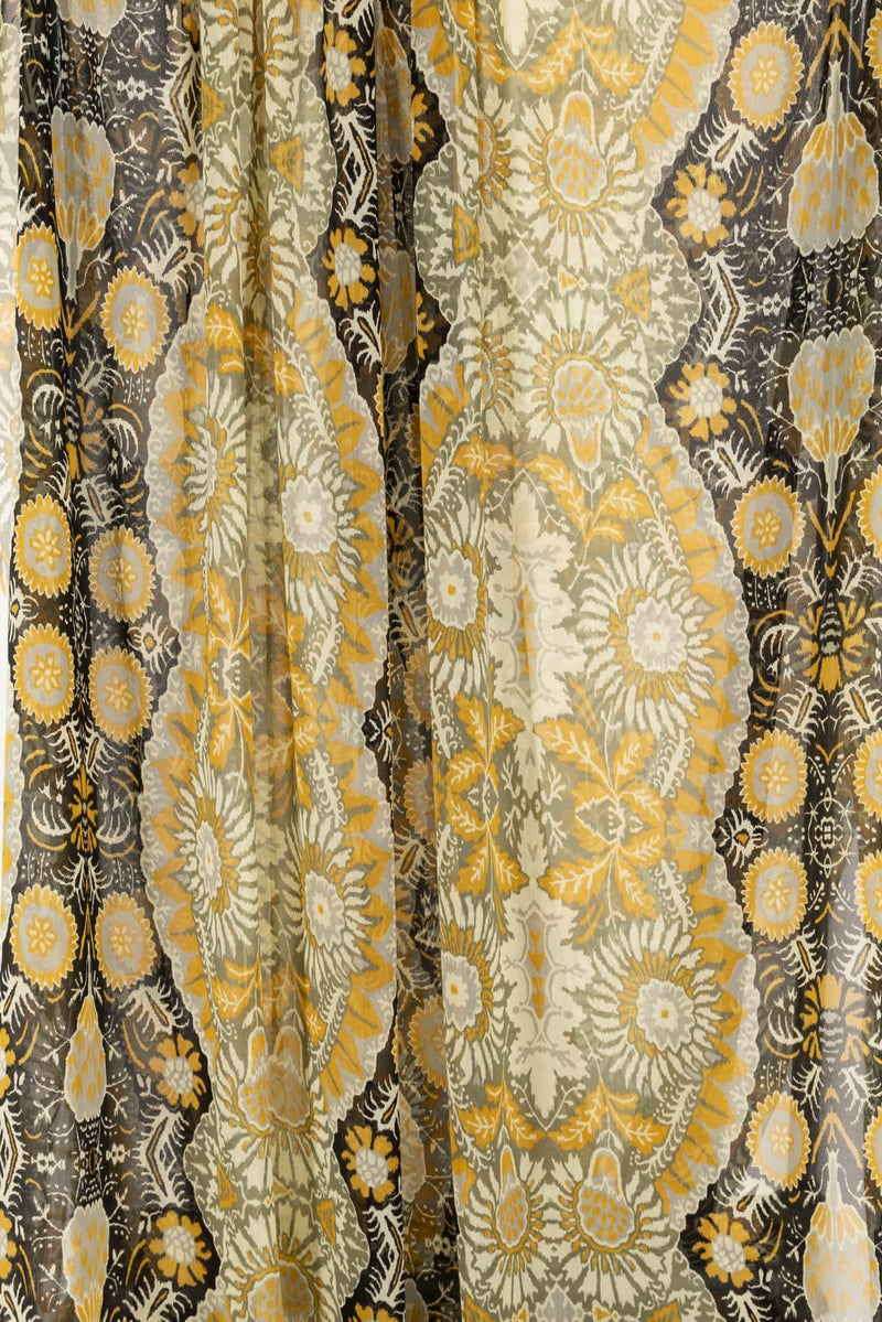 Goldenrod Silk Chiffon Woven - Marcy Tilton Fabrics