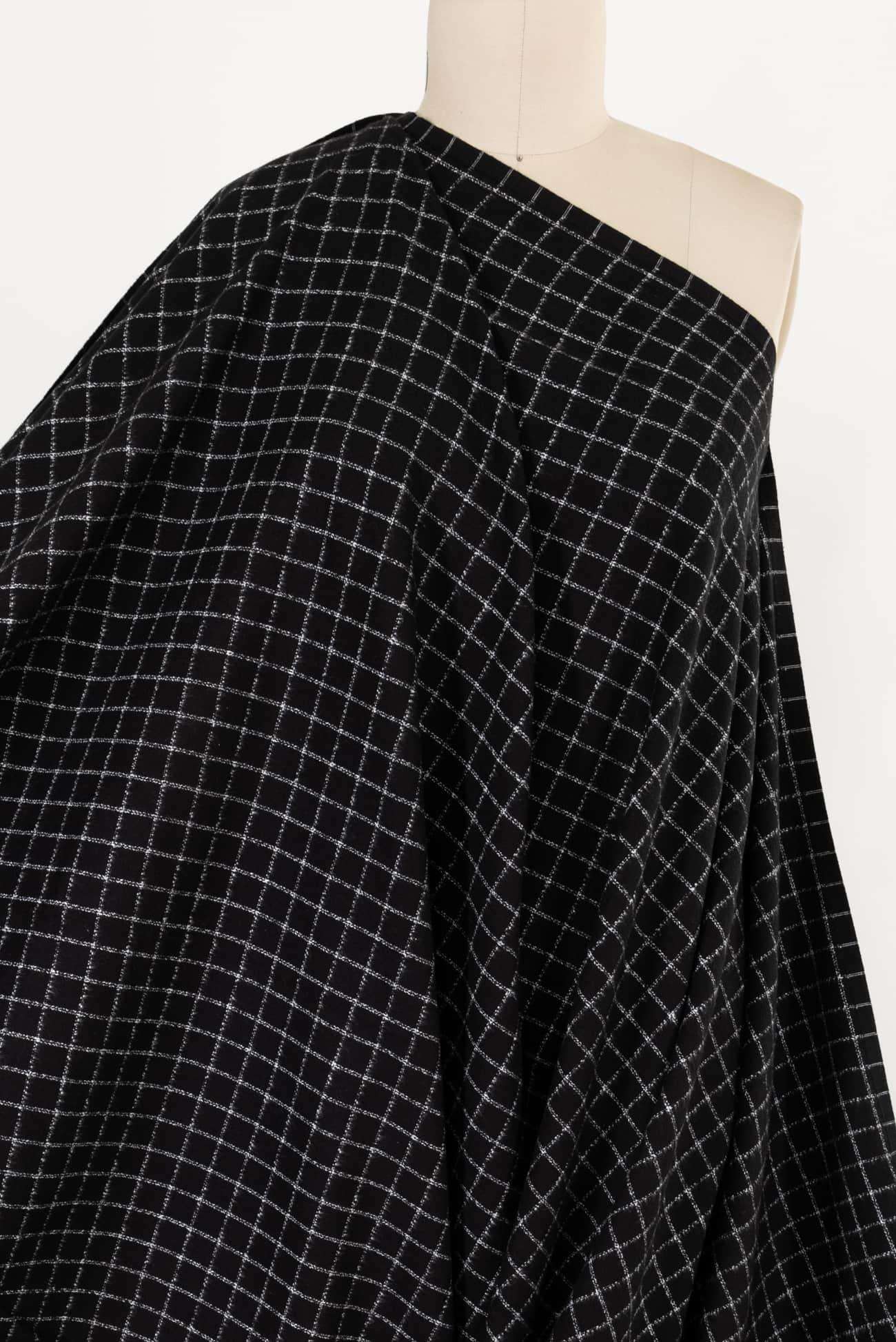 Graham Check Cotton Flannel Woven - Marcy Tilton Fabrics