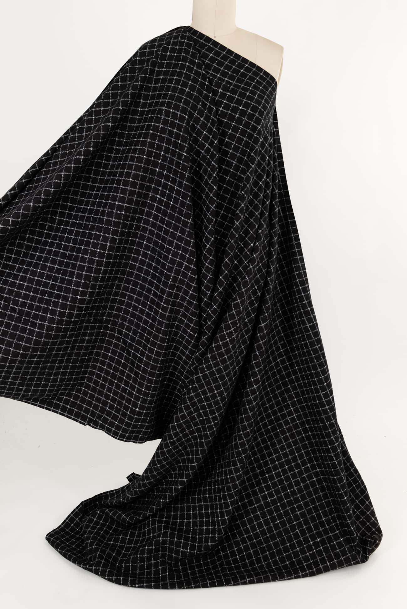 Graham Check Cotton Flannel Woven - Marcy Tilton Fabrics