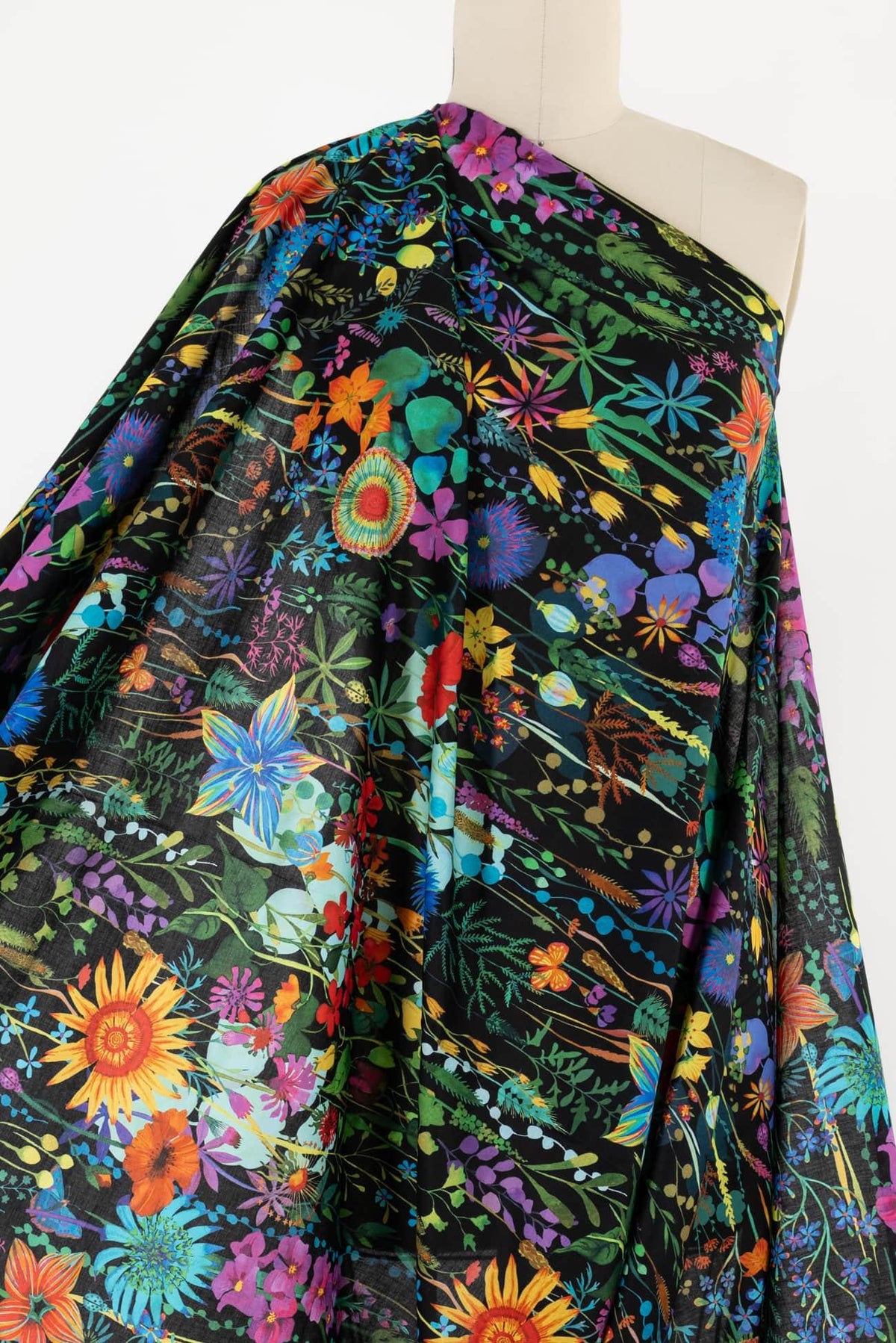 Grandmas Garden Cotton Woven - Marcy Tilton Fabrics