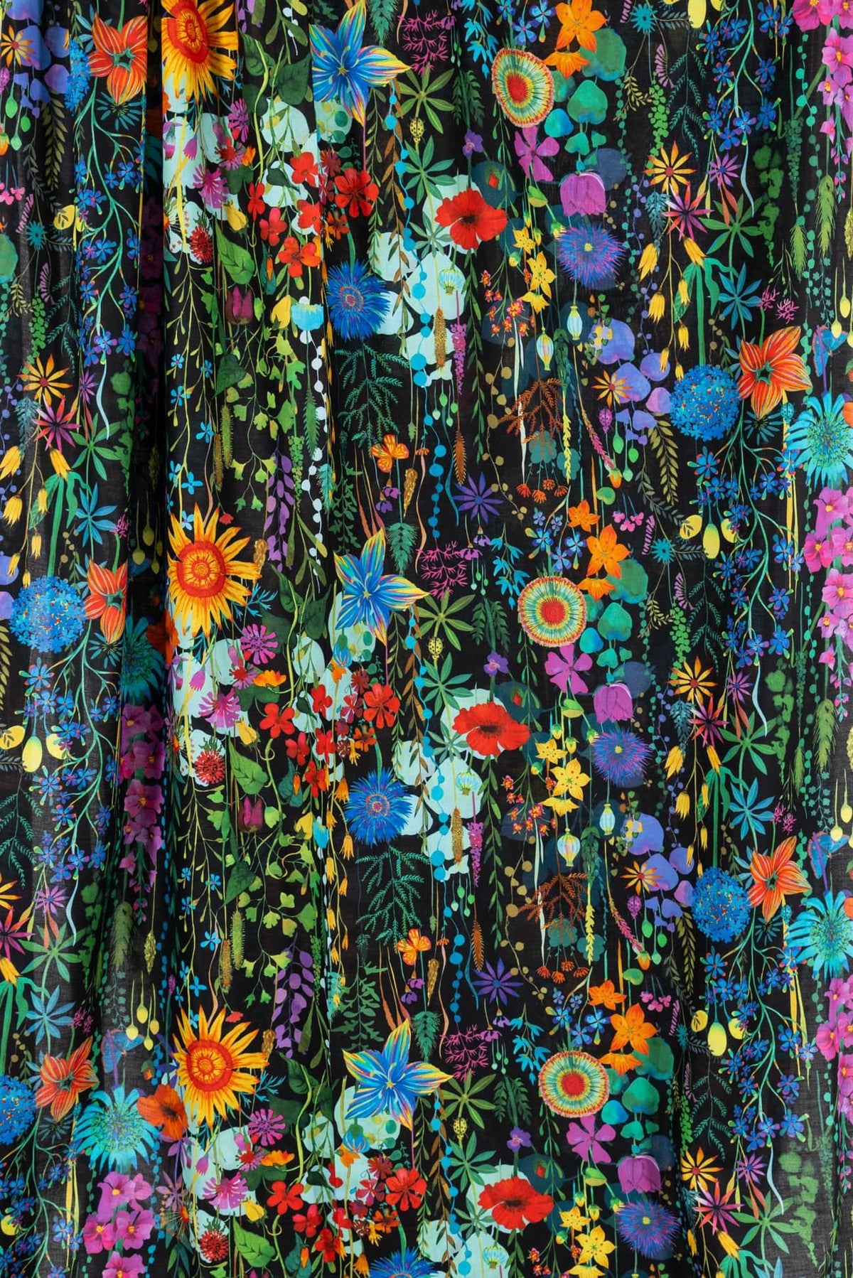 Grandmas Garden Cotton Woven - Marcy Tilton Fabrics