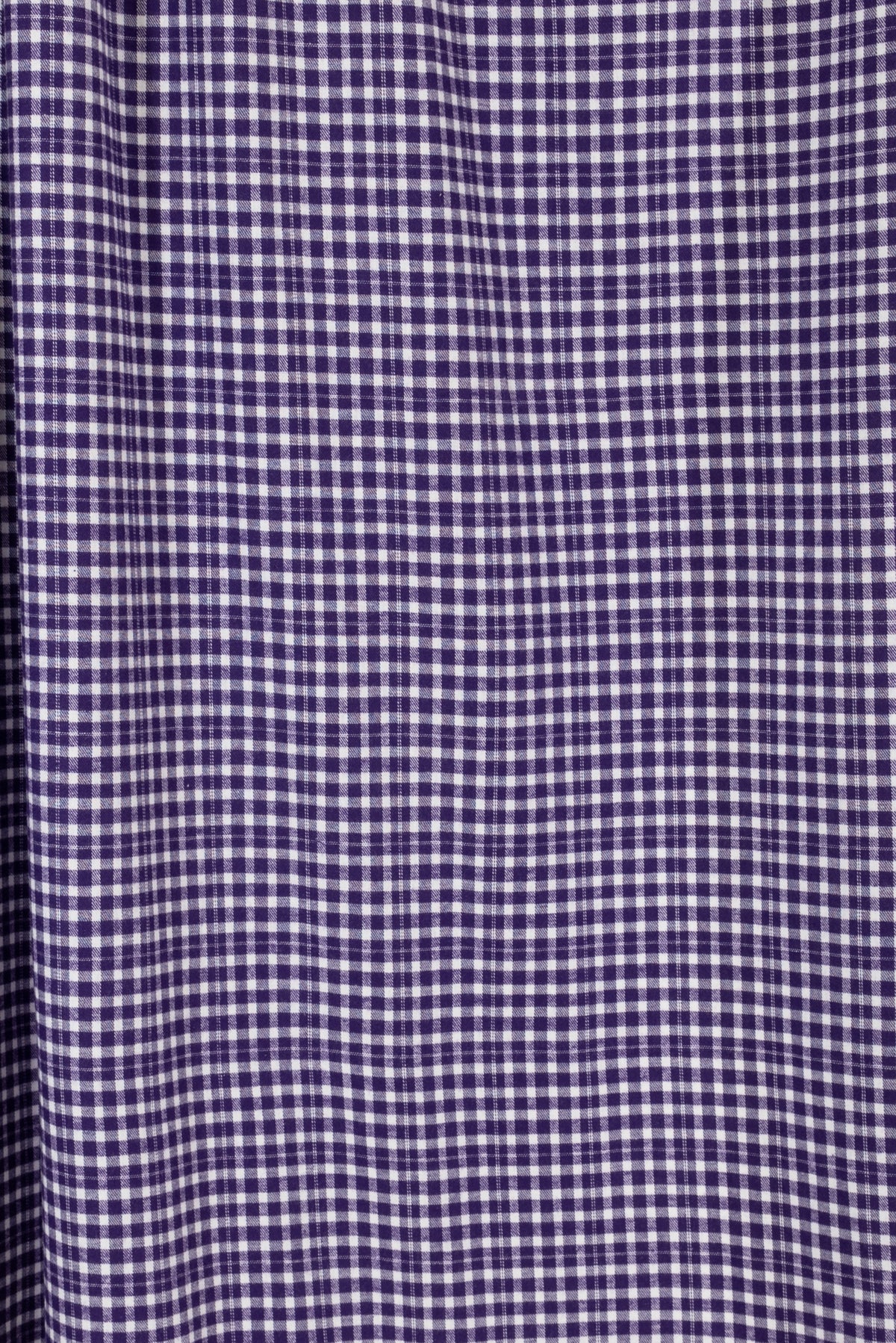 Grape Plaid Checks Cotton Flannel Woven