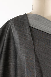 Graphite Gray Stretch Denim Woven