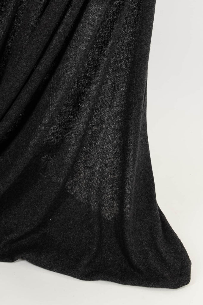Gray Cashmere Sweater Knit - Marcy Tilton Fabrics