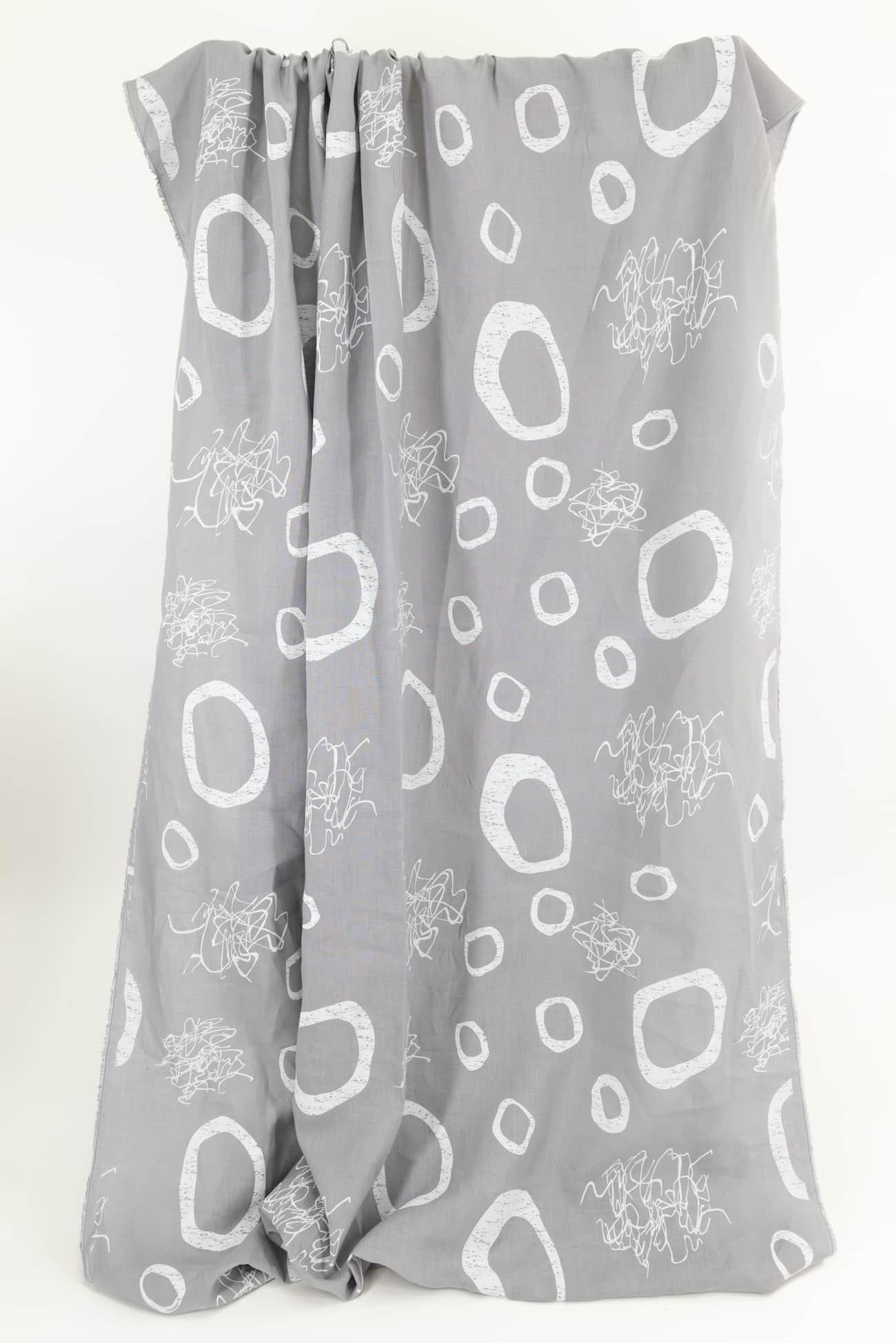 Gray Cloud Linen Woven - Marcy Tilton Fabrics