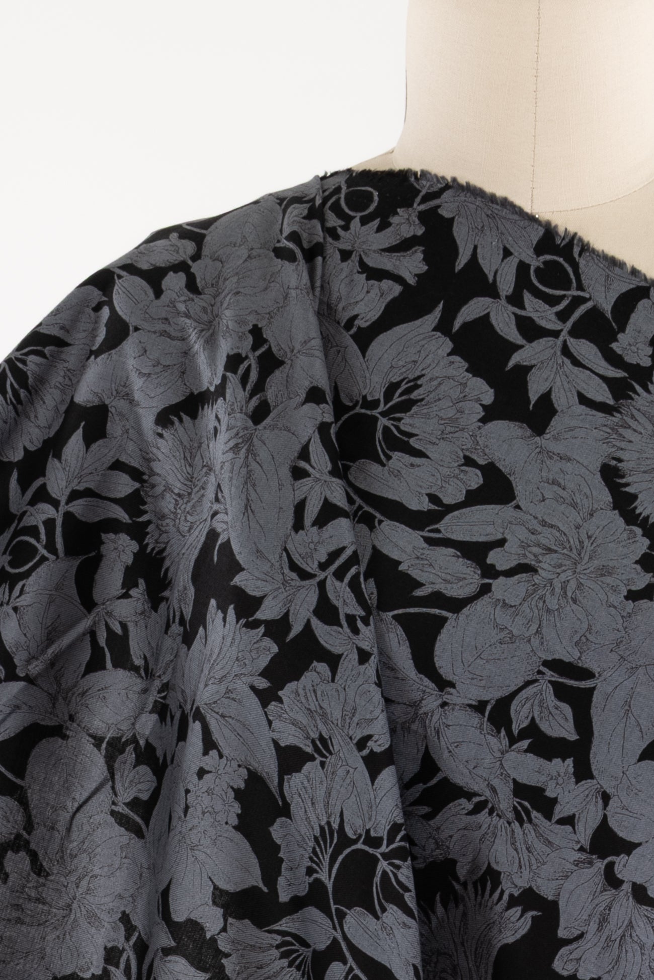 Gray Garden Japanese Cotton Woven