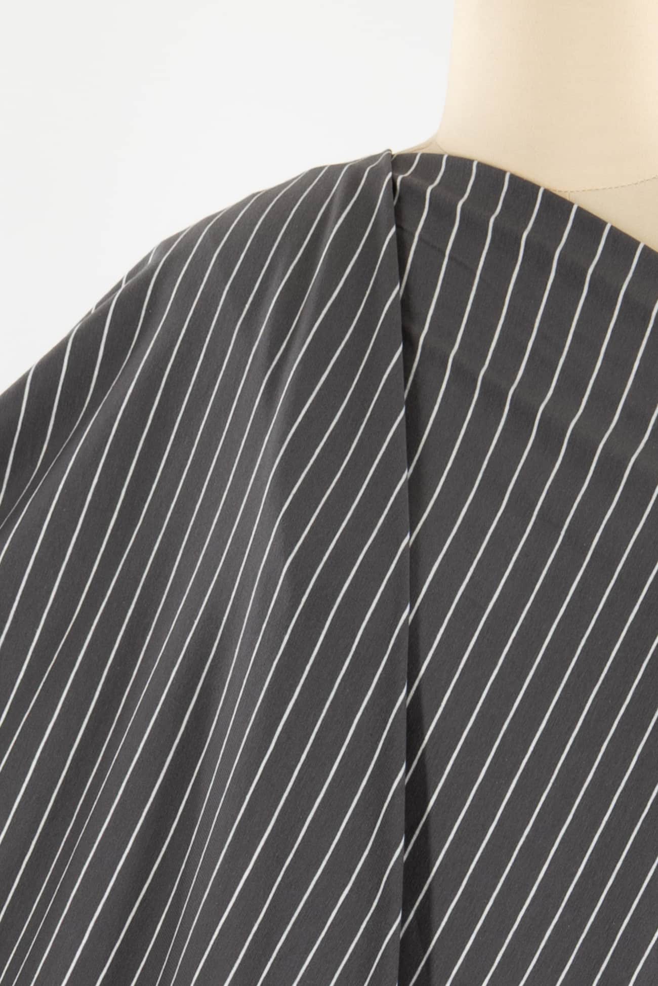 Gray Lady Stripe Knit