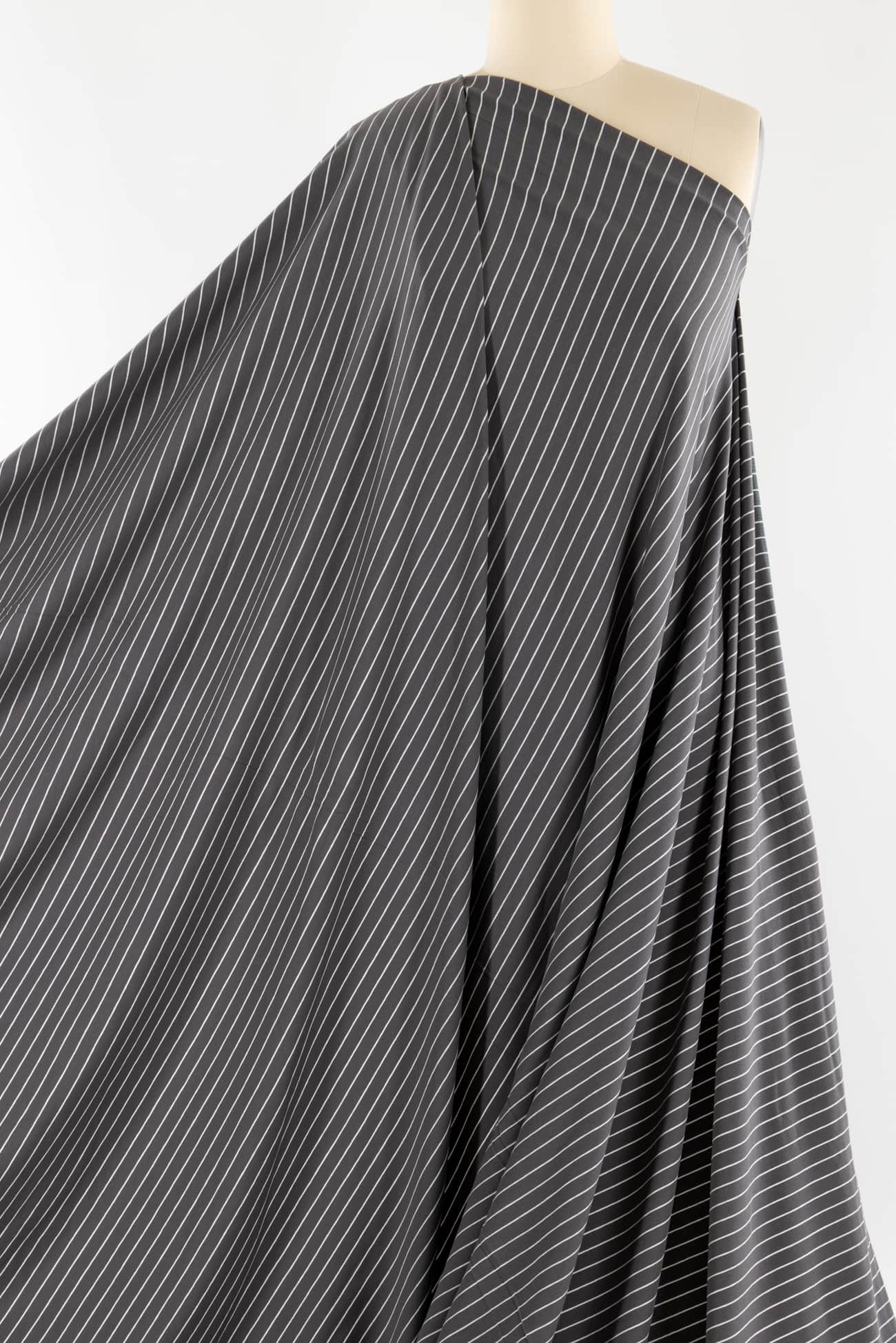 Gray Lady Stripe Knit