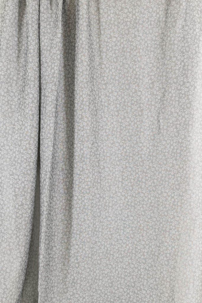Gray Salt Linen Blend Jacquard Woven - Marcy Tilton Fabrics