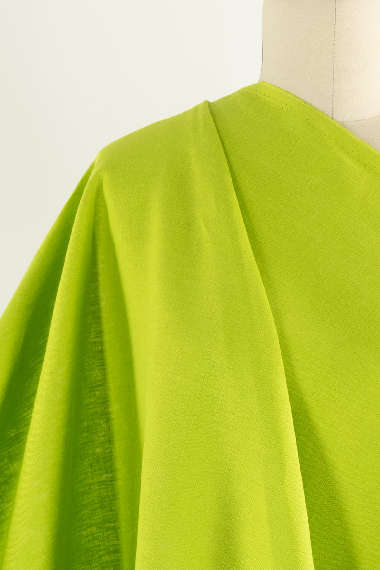 Green Apple Euro Linen Woven