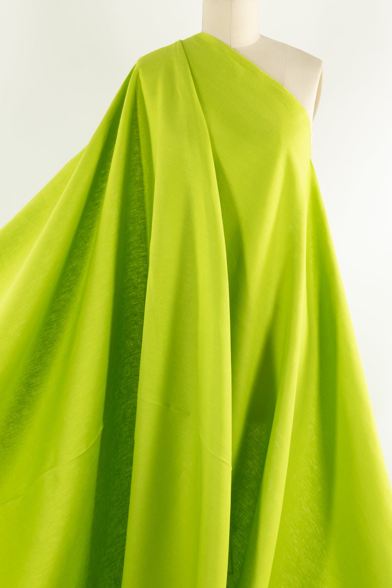 Green Apple Euro Linen Woven