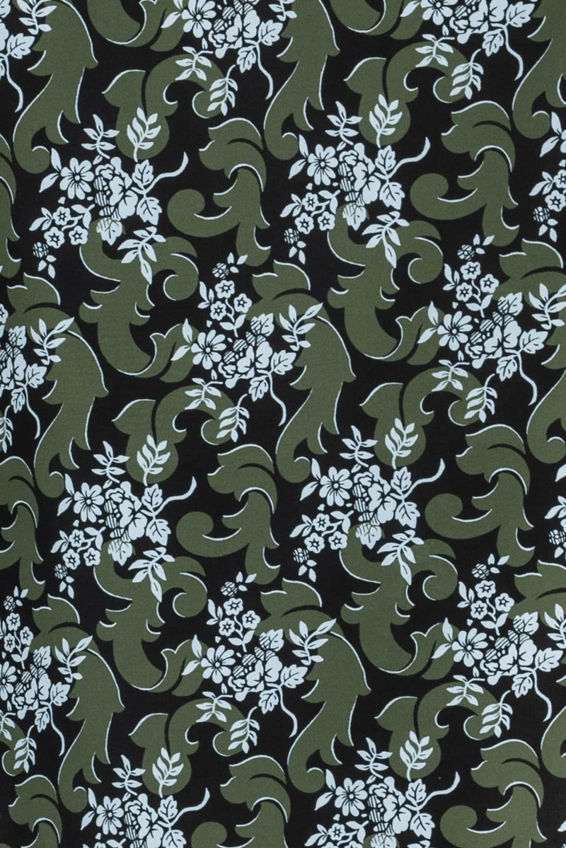 Greenery Liberty Poplin Woven