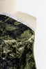 Green Garnet Panne Velvet Knit - Marcy Tilton Fabrics